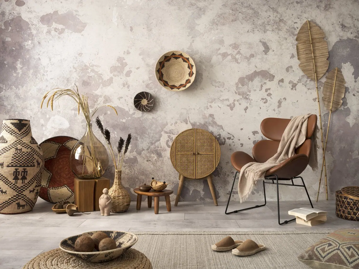 W jaki sposób zaaranżować wnętrze w stylu wabi-sabi