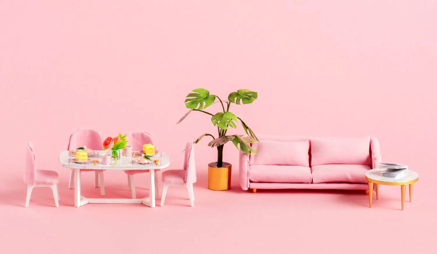 Jak wykorzystać kolor millennial pink w nowoczesnej aranżacji